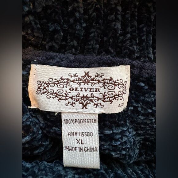 Olivers Midnight Blue Cowl Neck Sweater - Picture 5 of 5